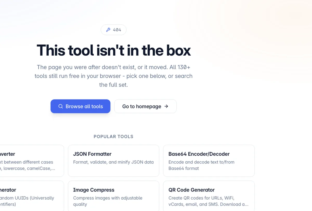 Regex Explainer interface on Toolz.dev - Paste a regular expression and get a clear, token-by-token explanation in plain English, including flags, groups, and quantifiers.